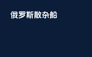 俄罗斯散杂船