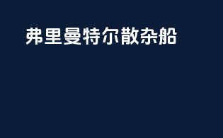 弗里曼特尔散杂船