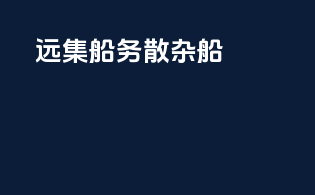 远集船务散杂船