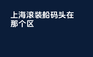 上海滚装船码头在那个区