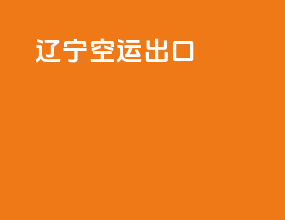 辽宁空运出口