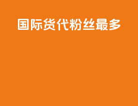 国际货代粉丝最多