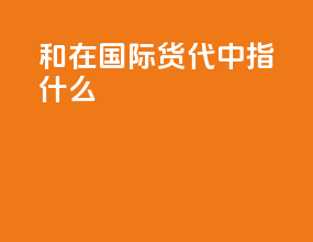 DC和TS在国际货代中指什么