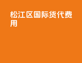 松江区国际货代费用