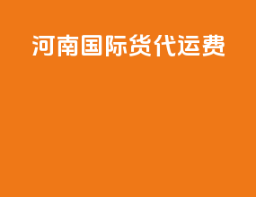 河南国际货代运费