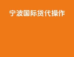 宁波国际货代操作