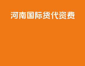 河南国际货代资费
